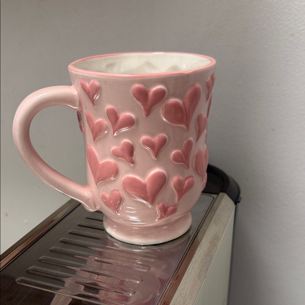 Pink Heart Mug